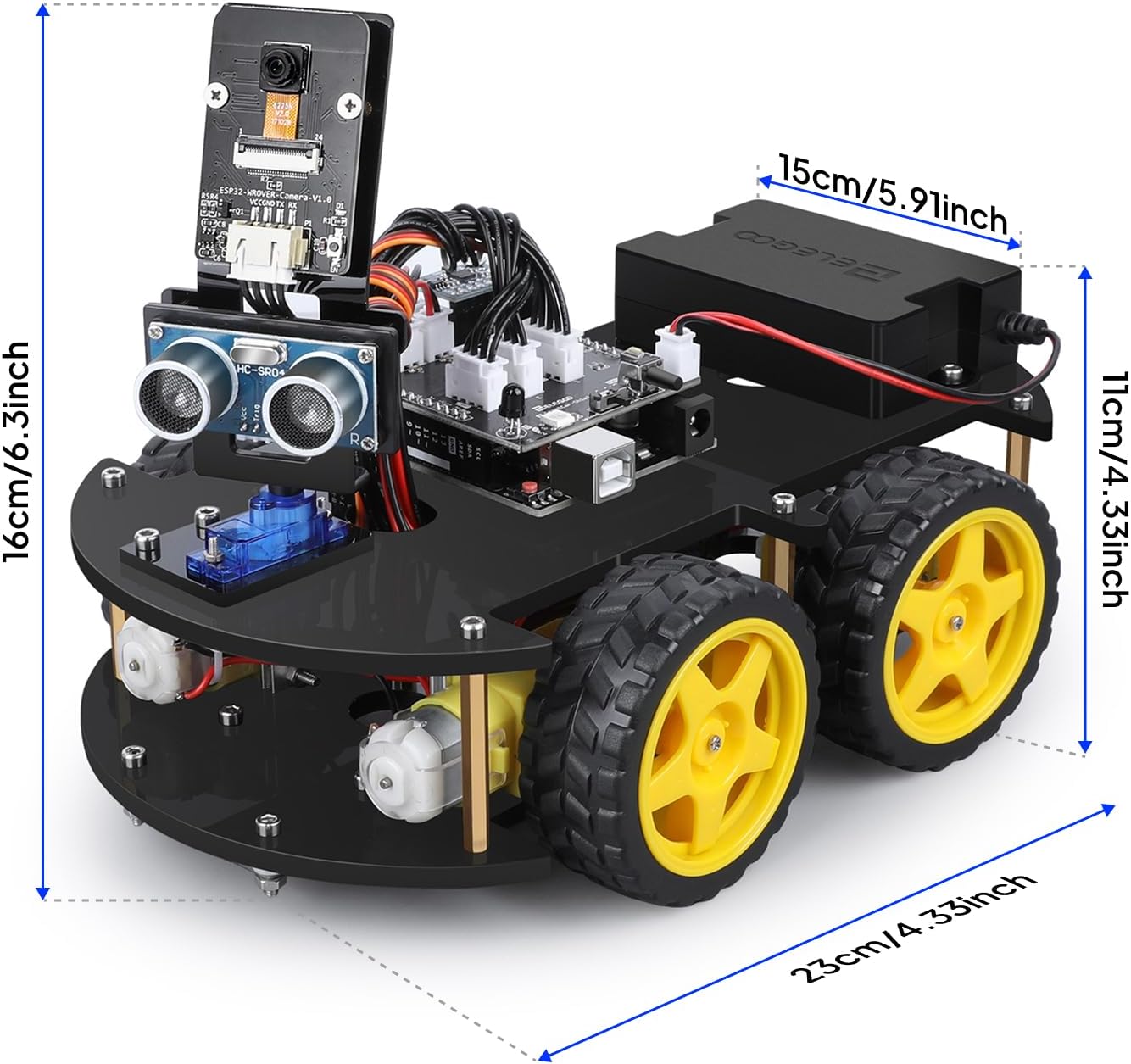 Arduino Robot Car Kits for Beginners: ELEGOO vs. OSOYOO vs. Makeblock Compared