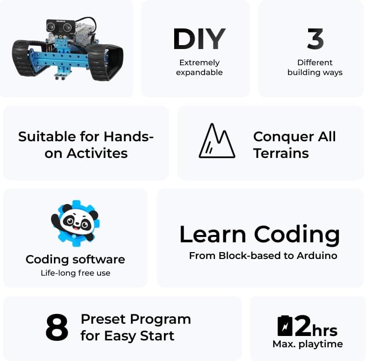 Makeblock mBot Ranger 3 in 1 Robotics for Kids Age 8-12