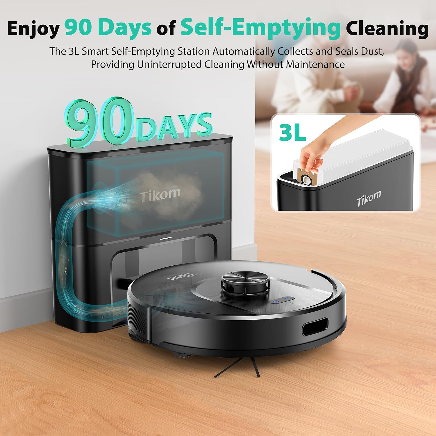 Tikom Robot Vacuum and Mop