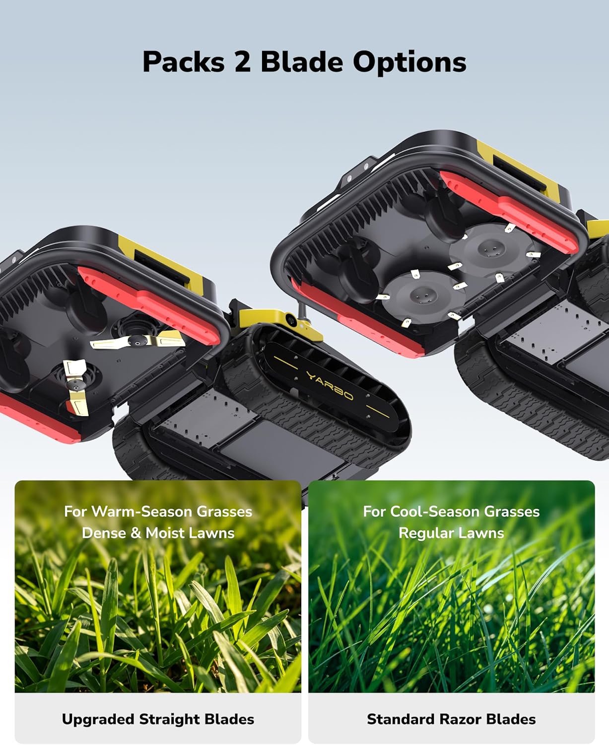 YARBO Robot Lawn Mower Pro with Modular Design for Large Yard up to 6 Acres